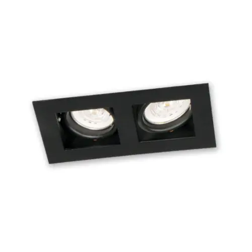 Spot Emb. Dicro Orientable Rectangular 2L Blanco 6410B