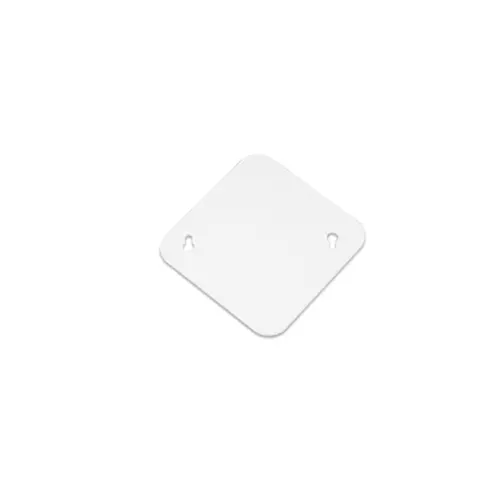 Tapa Ciega Chapa 10 X 10 Blanca