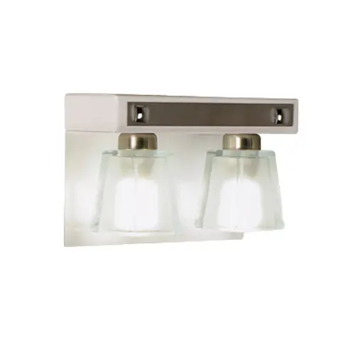 Aplique Vigo 1L Tulipa Cubeto 210 X 130 X 80Mm Blanco